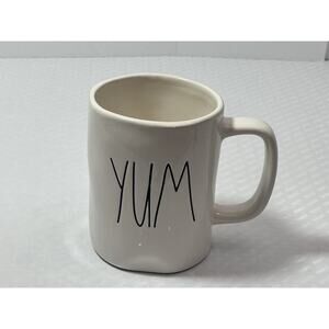 Rae Dunn YUM Mug Coffee Tea Artisan Collection by Magenta 16 oz